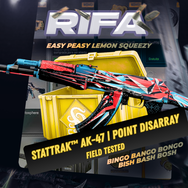 10/01 - StatTrak™ AK-47 | Point Disarray (Field-Tested)